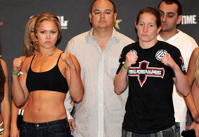 Ronda Rousey and Sarah D'Alelio